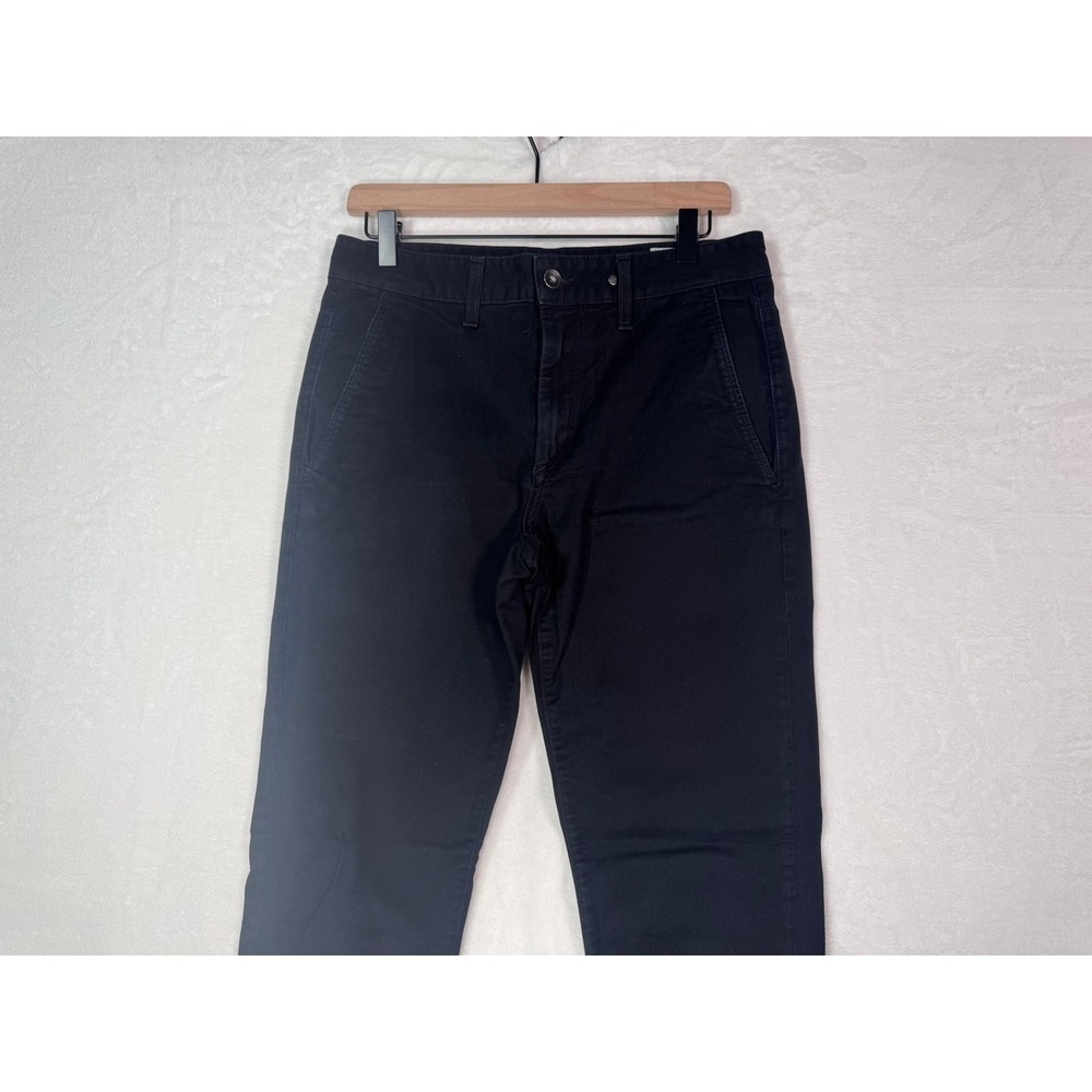 rag & bone Standard Issue Black Slim Fit Chino Pants Women Size 31 Made in USA - Picture 10 of 13